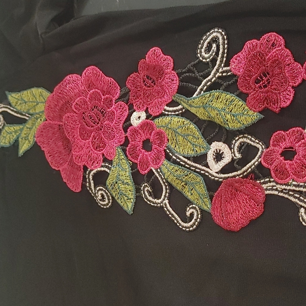 Between the Roses Mesh Bodysuit - Picture 6 of 6